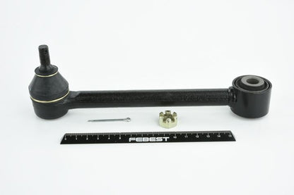 Rear transverse link with ball joint