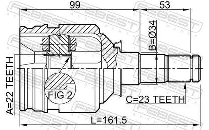 Inner cv joint