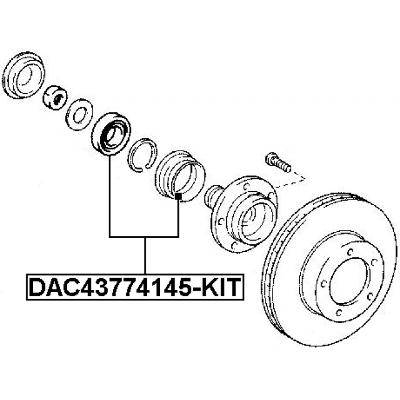 Front wheel bearing