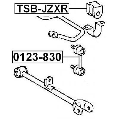 Rear stabilizer link