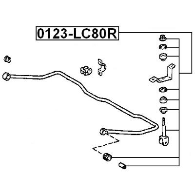 Rear stabilizer link