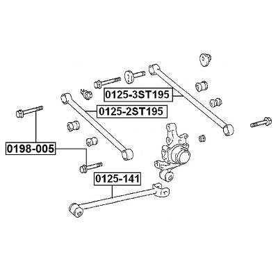 Rear transverse link