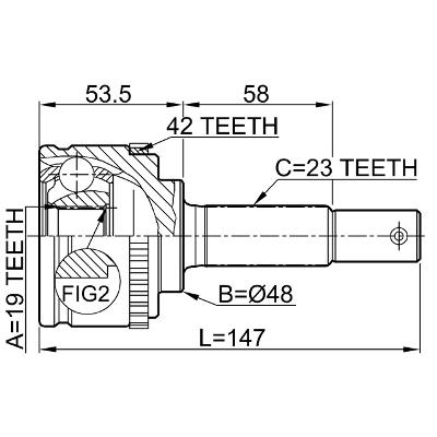 Outer cv joint