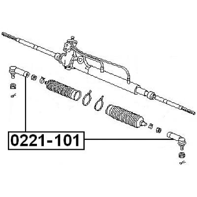 Steering tie rod end