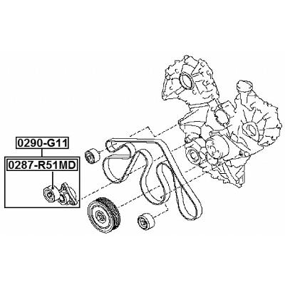 Pulley tensioner kit