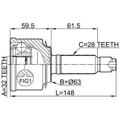 Outer cv joint