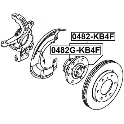 Front wheel hub