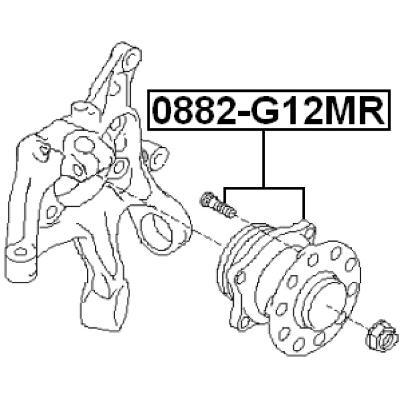 Rear wheel hub