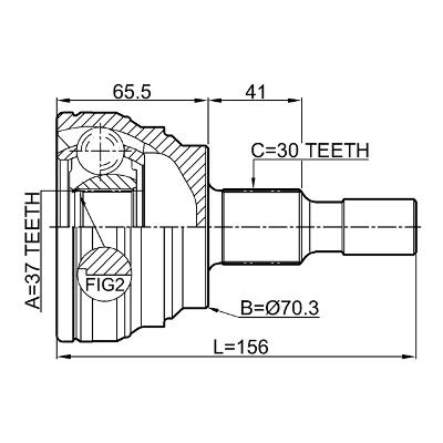 Outer cv joint