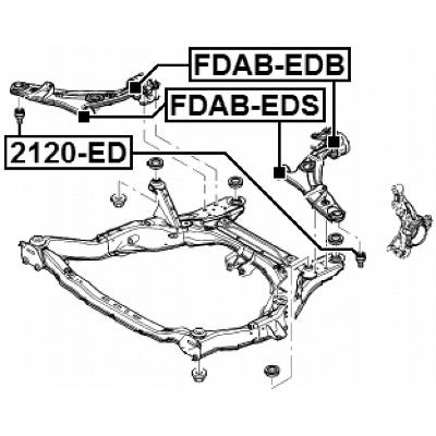 Ball joint front lower arm