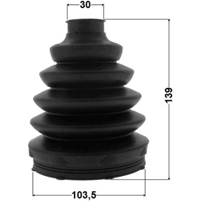 Boot outer cv joint kit