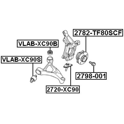 Cv joint bolt