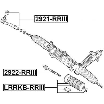 Steering tie rod end