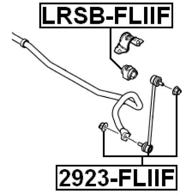 Front stabilizer link / sway bar link