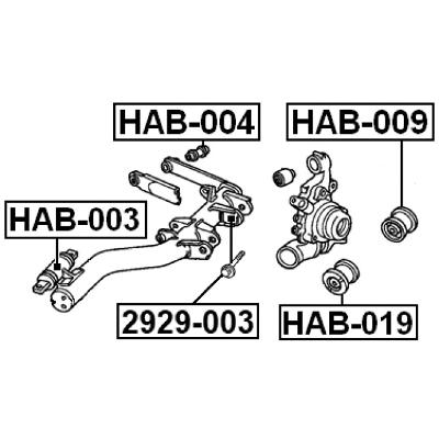 Camber adjusting eccentric bolt