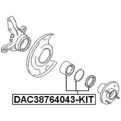 Front wheel bearing