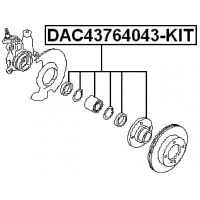 Front wheel bearing