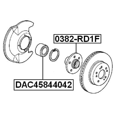 Front wheel bearing