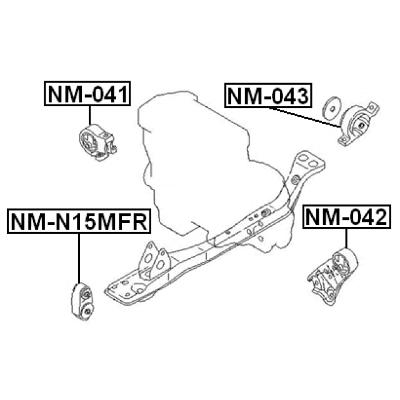 Right engine mount