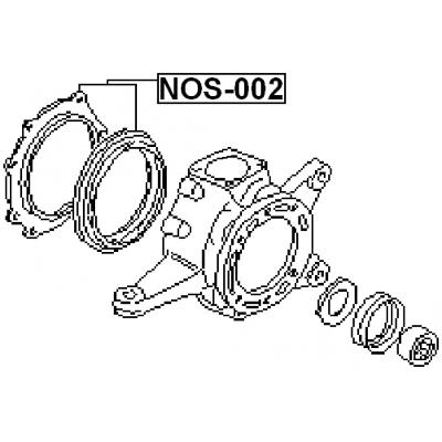 Repair kit seal sub-assy steering knuckle