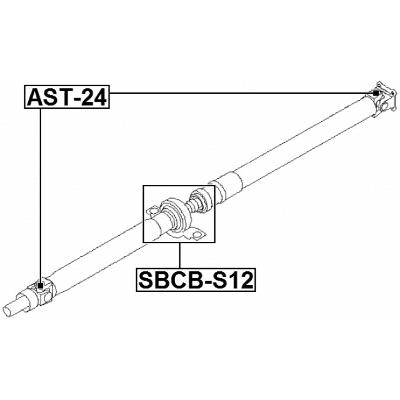 Drive shaft bearing